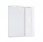 Шкаф зеркальный 600мм с/о Дельфин прав