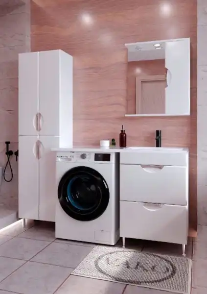 Шкаф зеркальный 600мм с/о Ника прав