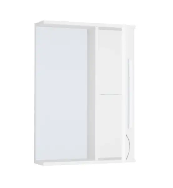 Шкаф зеркальный 500мм Каламита прав