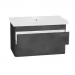 Тумба с/у  800мм Техно (ум.СОМО) бетон темный, подвесная