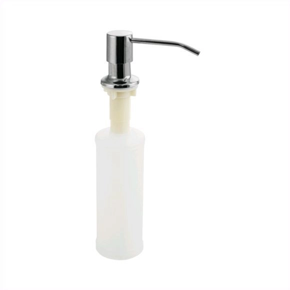 Дозатор врезной для жидкого мыла хром 300мл.(6282) BRIMIX