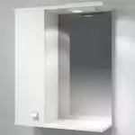 Шкаф зеркальный 550мм с/о Домино 55 лев