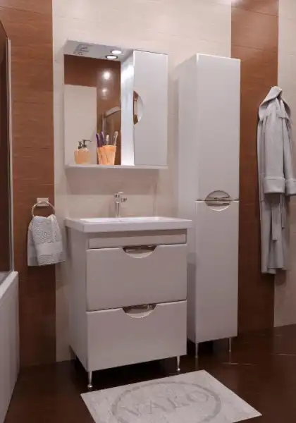 Тумба с/у 600мм Ника (ум.СОМО) 2 ящика