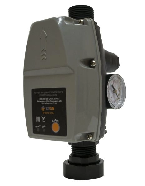 Устройство для автом. управления насосом EPC-4, c манометром,G 1", 1,1кВт,(1,0-3,5бар) TAEN