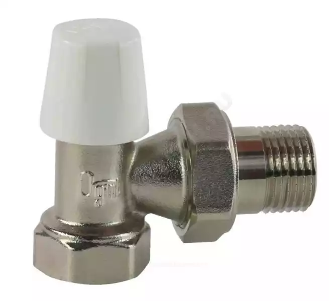 Клапан настроечный запорный для радиатора угловой 1/2  Ogint (007-5840)