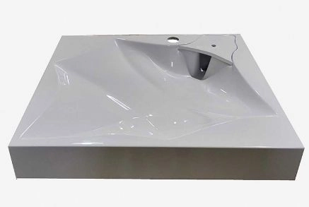 Умывальник Элиста 60 на стиральную машину (с кронштейнами, мыльница) Марко