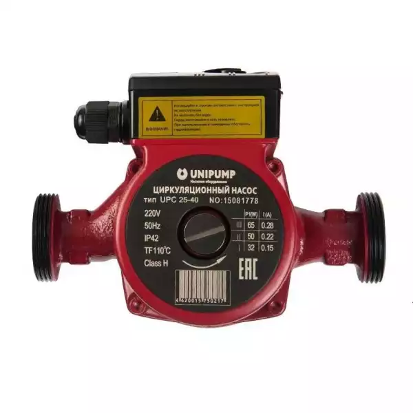 Насос циркуляц.для отопления UPС 25-80 180 Unipump