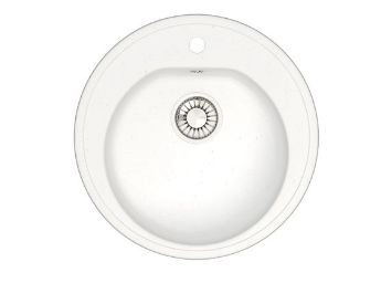 Мойка иск.камень 507 Браун, Белая (J510G31) GLANZ