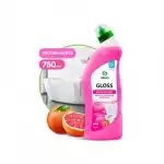 Чистящий гель для сантехники Gloss pink (750 мл) (125543) Grass