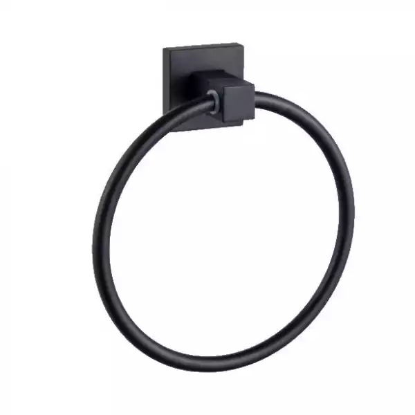 Полотенцедержатель кольцо, черный D230222