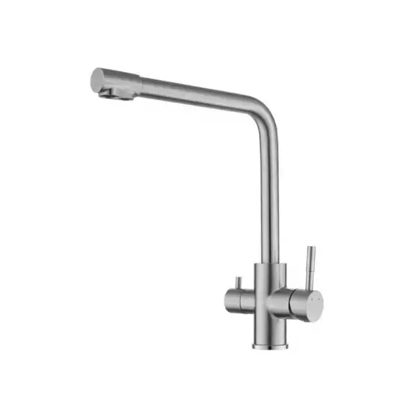 Смеситель для кухни однорычажный, с краном для пит. воды (H159315-1) н/г D-Lin