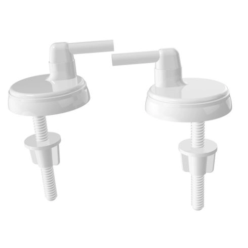 Крепление к сиденью NOVA KING для унитаза пластик (пара) (7028/E702-8) NOVA/ZEGOR