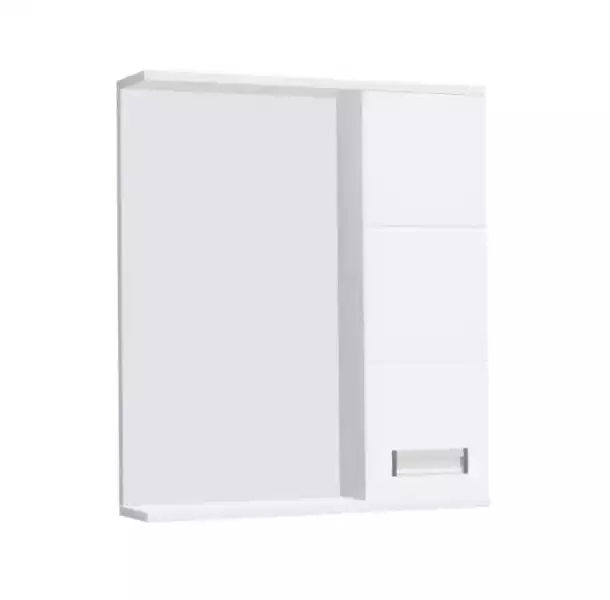 Шкаф зеркальный 600мм Флора прав