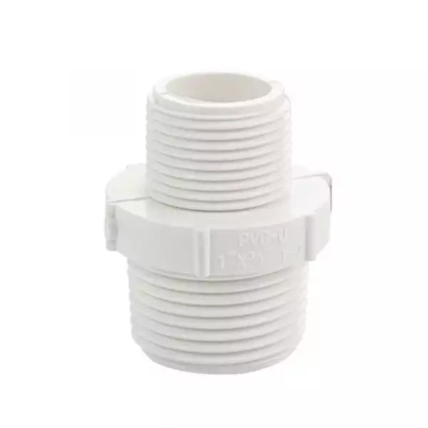 Ниппель-переходник 1''х 3/4'' из АБС пластика (4715) МАК