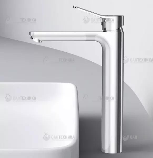 Смеситель для умывальника однорычажный, высокий, X-Joy, хром (F85A92000) AM.PM 