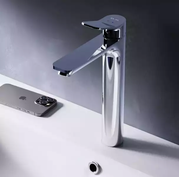 Смеситель для умывальника однорычажный, высокий, X-Joy, хром (F85A92000) AM.PM 