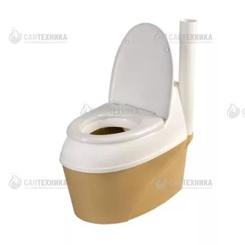 Торфяной туалет Rostok Комфорт графит (2042.0000.008.000)