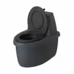 Торфяной туалет Rostok Комфорт зеленый (2042.0000.406.000)