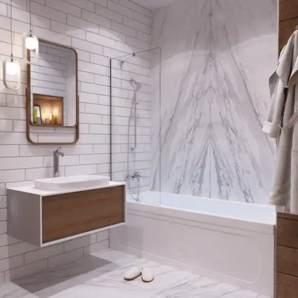 Ванна 1500х700 ГАММА без экрана, без каркаса, без сифона (Тритон)