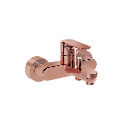 Смеситель для ванны однорычажный, короткий излив Root Round, медный (A4272526EXP) Vitra