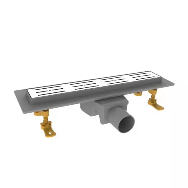 Канал душевой д= 50 решетка нерж 600мм, с площадкой под плитку (5660/DK566-1) NOVA/ZEGOR 