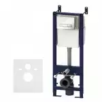 Инсталляция Start для подвесного унитаза с механ.клавишей глянцевый белый (I012703.0201) AM.PM