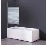Шторка на ванну 700х1300 ECO2, 6мм стекло прозр. Sole