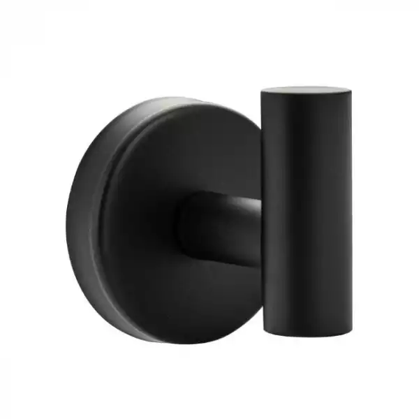 Крючок одинарный, черный (0589) BRIMIX