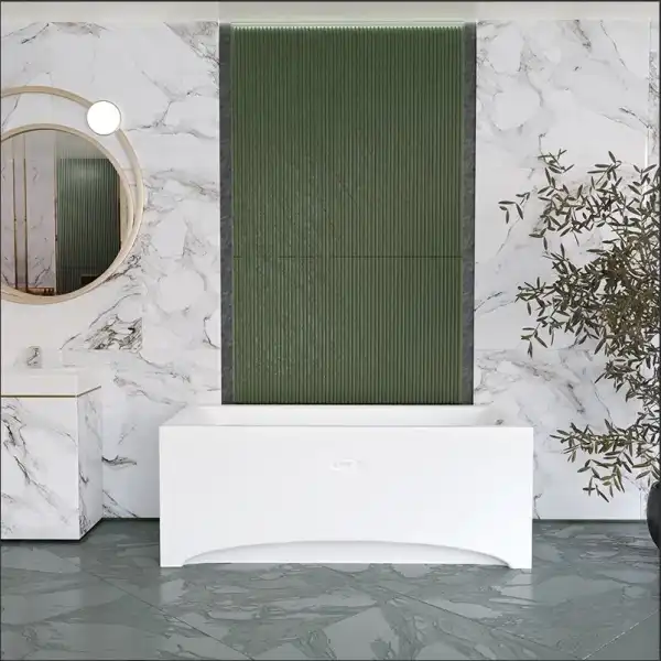 Ванна 1700x750 ВЕСТА на каркасе с экраном