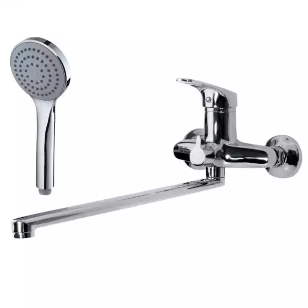 Смеситель для ванны однорычажный, излив 35 см, Lucky (LY31) VODA