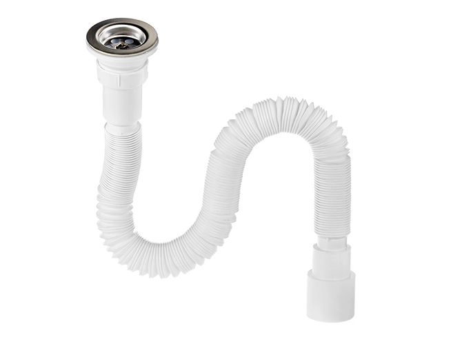 Сифон гофрированный 1 1/2 х40/50, 800мм (ИС.110696) MasterProf