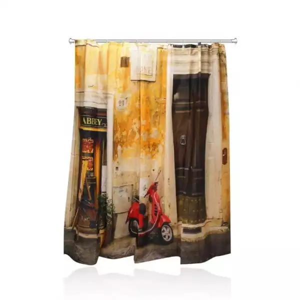 Занавеска для ванной 1800х2400 полиэстер/жаккард Moto (PR200240037) MySpace