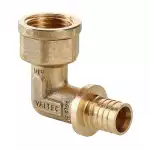 Угольник надвижной 16(2,2) х1/2 с переходом на вн.р. (VTm.452.BG.001604) VALTEC