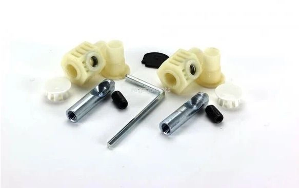 Крепеж для скрытого монтажа подвесного унитаза к инсталляции (набор) (НОВА РУС) 