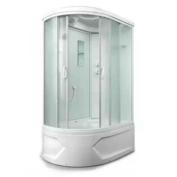 Душевая кабина 1200х800х2150  матовое стекло, высокий поддон,правая MR3512TPR-C3-RUS