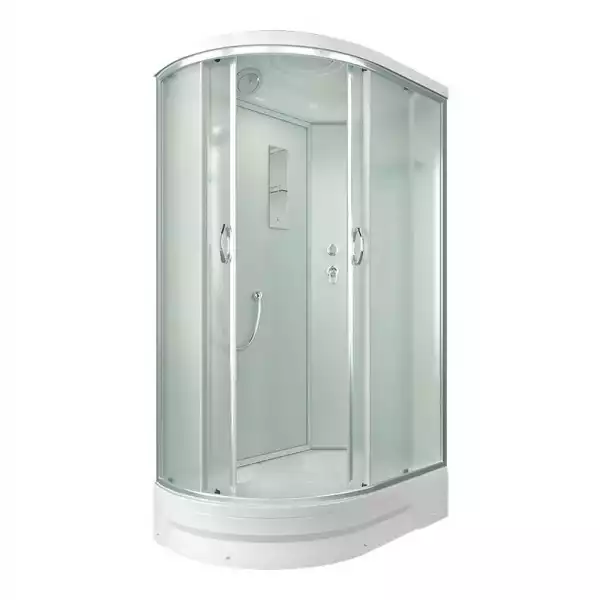 Душевая кабина 1200х800х2260 матовое стекло, средний поддон ER 351226R-C3-RUS (3 кор)