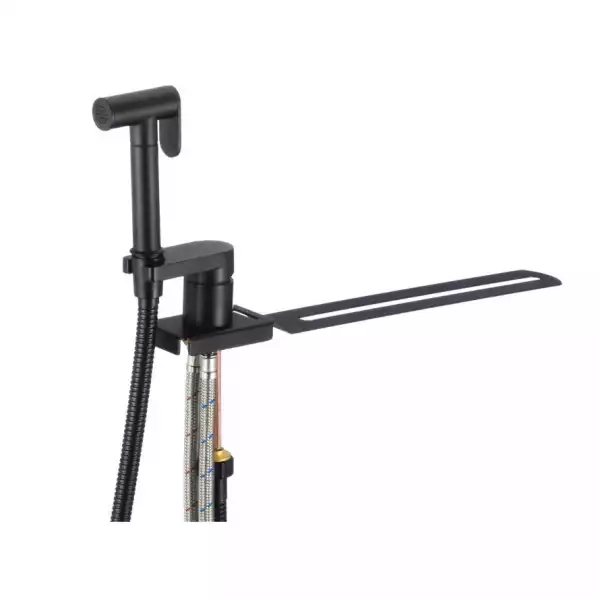 Гигиенический комплект (установка на унитаз), черный (D182204-А) D-Lin