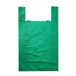 Пакет-майка 40+18*62 17мкм. зеленый (упаковочный)