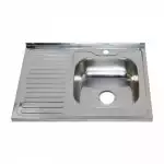 Мойка нерж.сталь  800 х600 накладная прав 0,8/180мм MLN-8060 R , о/г