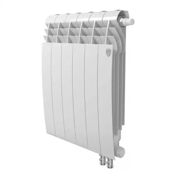 Радиатор Royal Thermo BiLiner Bianco Traffico VR80 500/87 6-секций биметал. ниж.подключение