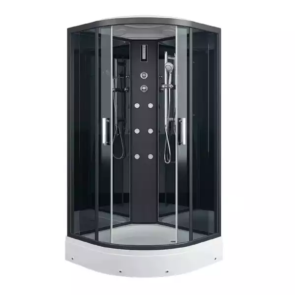 Душевая кабина  900*900*2100 тониров. стекло, низкий поддон, г/м ER570917-C24-RUS