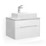 Тумба 750мм Bosko 75 под умывальник, подвесная , о/г