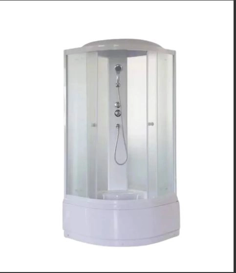 Душевая кабина  900х900х2180 матовое стекло, высокий поддон ТМ409 PRO