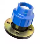 Фланец компрес. для ПЭ труб 63 x Ду50(2 ) (Lammin) 15/1 (пластик)