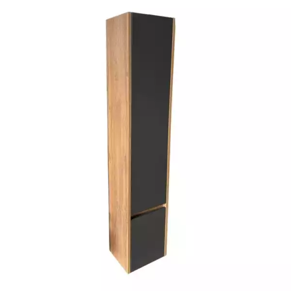 Пенал 300мм Смарт, темный пепел  подвесной