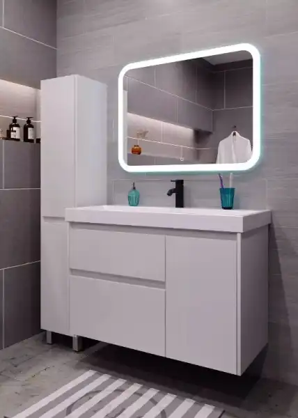 Тумба с/у 1000мм Квин (ум.Слим), 2 ящика, подвесная