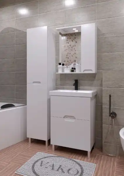 Тумба с/у 600мм Лия(ум.MODUO/Slim) 2 ящика