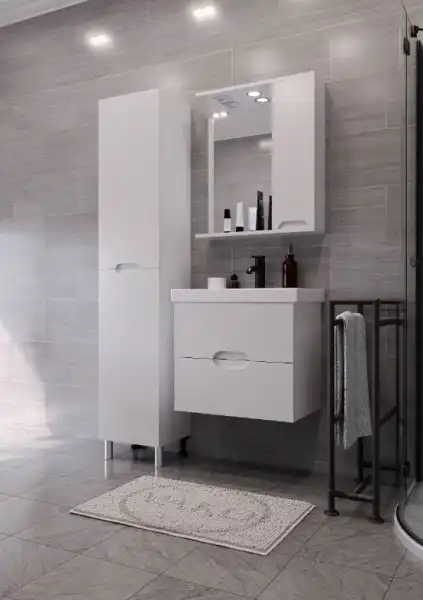 Тумба с/у 600мм Лия (ум.MODUO/Slim) 2 ящика, подвесная