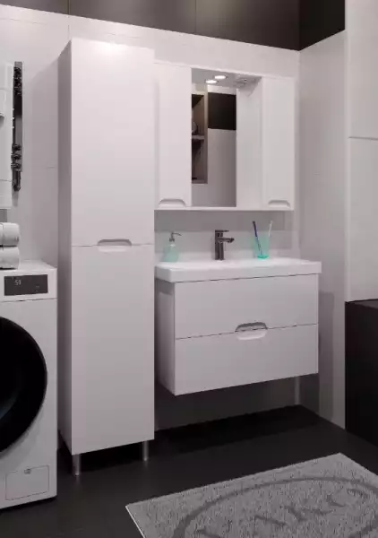 Тумба с/у 800мм Лия (ум.MODUO/Slim) 2 ящика, подвесная