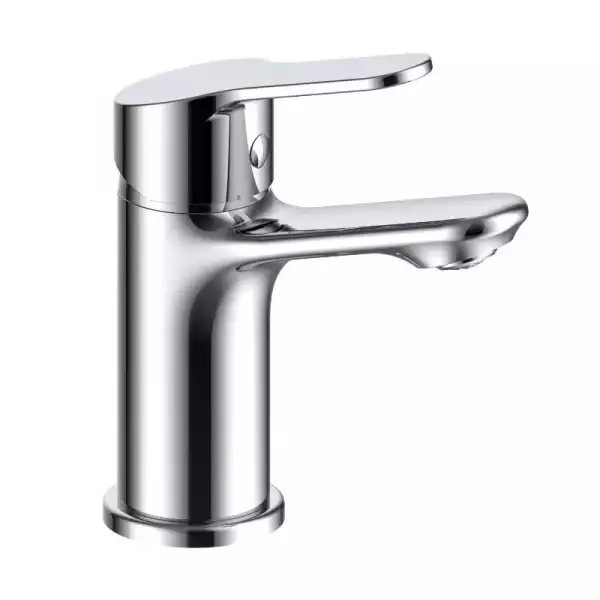 Смеситель для умывальника однорычажный, литой излив, Aqua (AQ26M) VODA